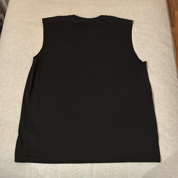 Nike Dri-Fit Men’s XL Black/grey Sleeveless T-Shirt. - Picture 5 of 5